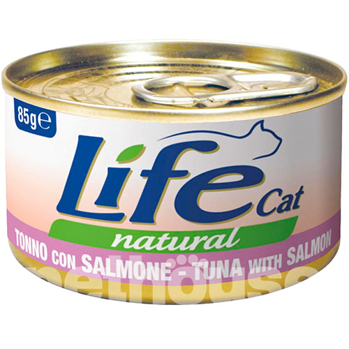 LifeCat Тунец с лососем для кошек