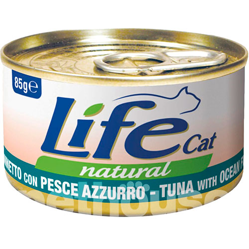LifeCat Тунец с океанической рыбой для кошек
