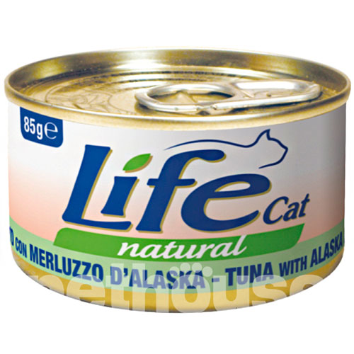 LifeCat Тунец с треской для кошек