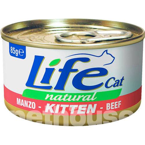 LifeCat Куриное филе с говядиной для котят