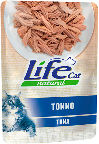 LifeCat Тунець в желе для котів, пауч