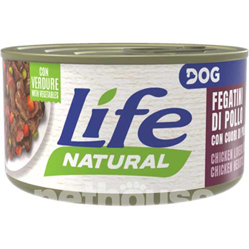 LifeDog Курячі сердечки та печінка для собак