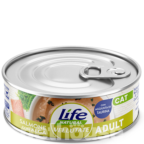 LifeCat Vellutate Лосось с морскими водорослями для кошек LifeCat Vellutate Лосось с морскими водорослями для кошек