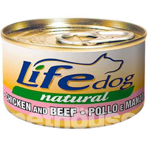 LifeDog Куряче філе з яловичиною для собак