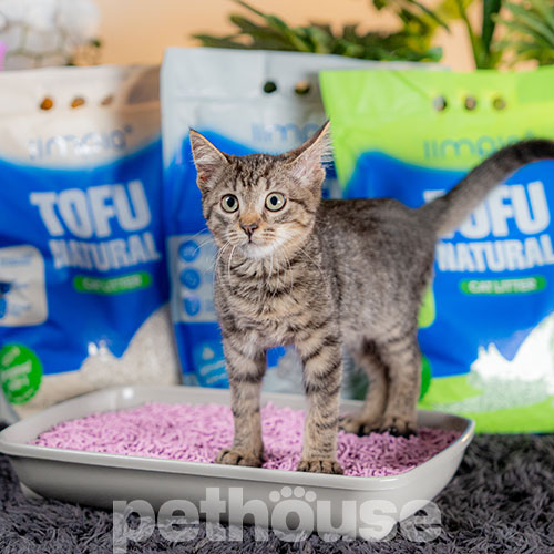 Limpia Tofu Соевый наполнитель для кошачьего туалета, с активированным углем
