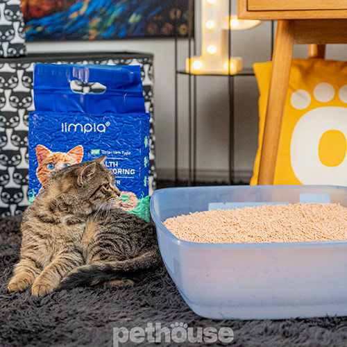 Limpia Tofu Соєвий наповнювач для котячого туалету з індикатором pH сечі