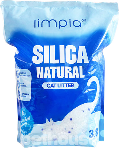 Limpia Silica Силікагелевий наповнювач для котячого туалету, без аромату