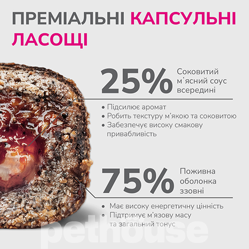 LK Baits Pet Nutrigo Treat Game Функціональні ласощі з дичиною та рибним соусом для собак середніх порід