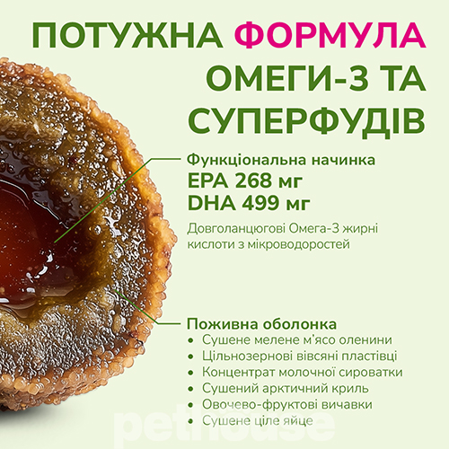 LK Baits Pet Nutrigo Omega-3 Algae S-M Функціональні ласощі з олією водоростей для собак середніх порід LK Baits Pet Nutrigo Omega-3 Algae S-M Функціональні ласощі з олією водоростей для собак середніх порід