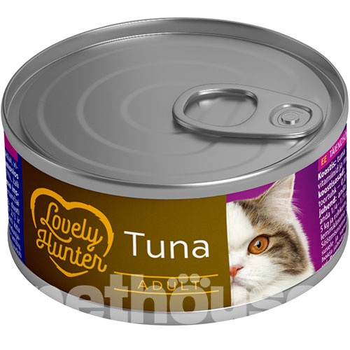 Lovely Hunter Adult Tuna Шматочки тунця в соусі для котів