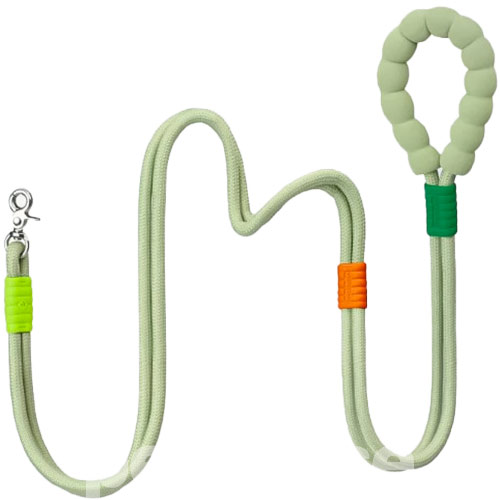 Maogoublue Marshmallow Standard Мотузковий повідець "Matcha Green" для собак