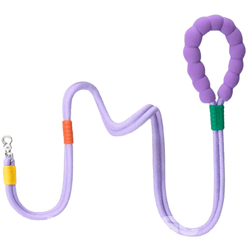 Maogoublue Marshmallow Standard Мотузковий повідець "Grape Purple" для собак