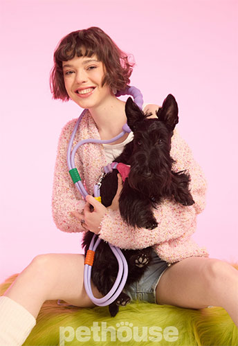 Maogoublue Marshmallow Standard Мотузковий повідець "Grape Purple" для собак