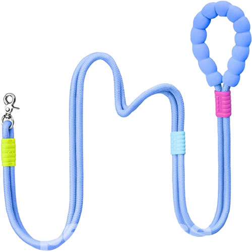 Maogoublue Marshmallow Standard Мотузковий повідець "Smog Blue" для собак