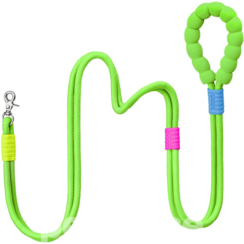 Maogoublue Marshmallow Standard Мотузковий повідець "Lemon Green" для собак