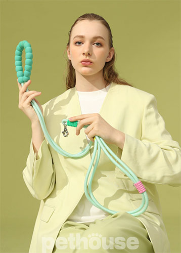 Maogoublue Marshmallow Smart Мотузковий повідець "Mint Green" для собак