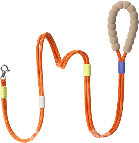 Maogoublue Marshmallow Smart Мотузковий повідець "Sunset Orange" для собак