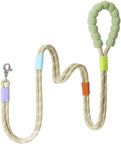 Maogoublue Marshmallow Plus Мотузковий повідець "Maize Yellow" для собак