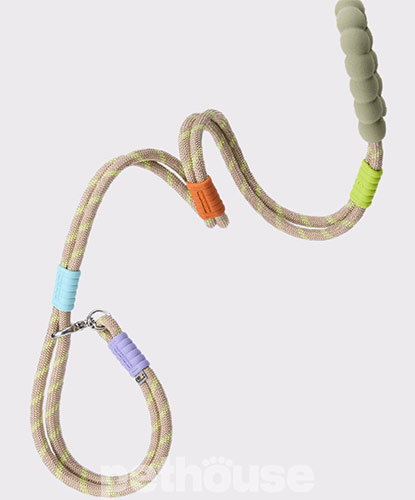 Maogoublue Marshmallow Plus Мотузковий повідець "Maize Yellow" для собак