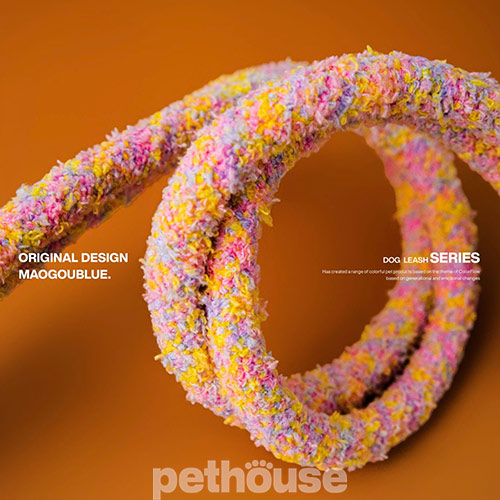 Maogoublue Marshmallow Plus Мотузковий повідець "Cloud Party Fuzzy" для собак