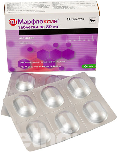 Марфлоксин Таблетки, 80 мг, фото 2