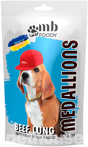 MB Foody Медальоны Beef Lung для собак