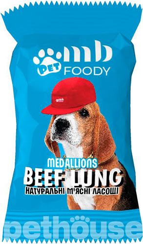 MB Foody Медальоны Beef Lung для собак, фото 2