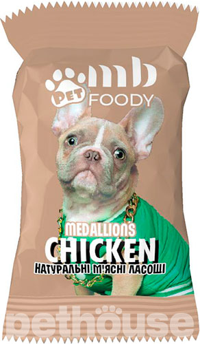 MB Foody Медальйони Chicken для собак, фото 2