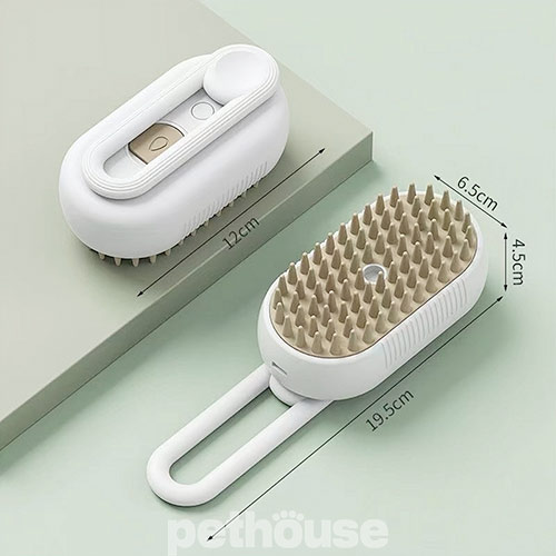 Me&Pet Steamy Pet Brush Массажная паровая щетка для кошек и собак