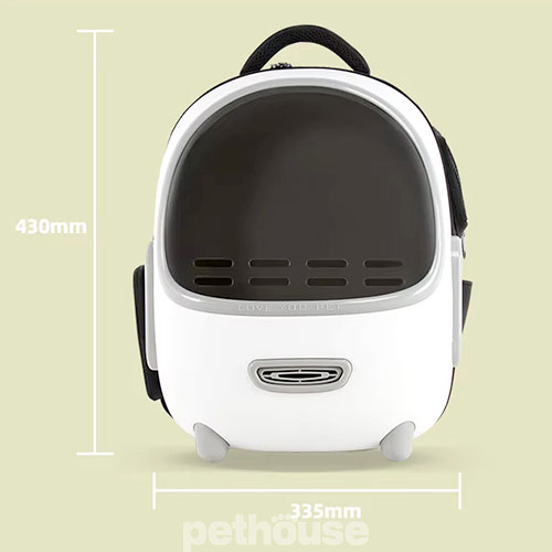 Me&Pet Рюкзак-переноска для кошек и собак, белый Me&Pet Рюкзак-переноска для кошек и собак, белый