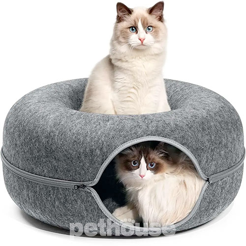 Me&Pet Интерактивный туннель-лежанка для кошек