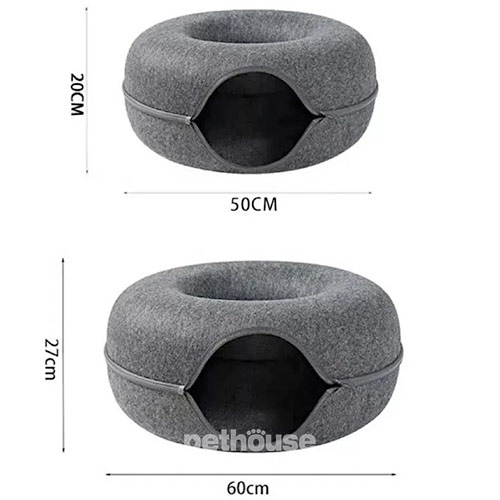 Me&Pet Интерактивный туннель-лежанка для кошек