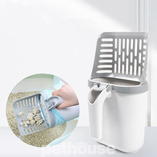 Me&Pet Лопатка с контейнером для наполнителя