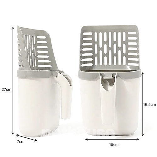 Me&Pet Лопатка с контейнером для наполнителя