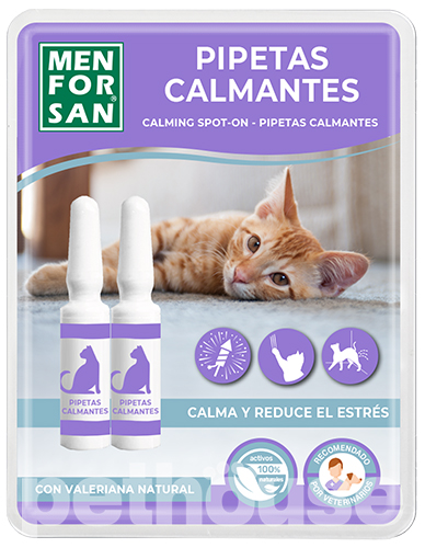 Menforsan Calming Spot-on Успокаивающие капли для кошек Menforsan Calming Spot-on Успокаивающие капли для кошек