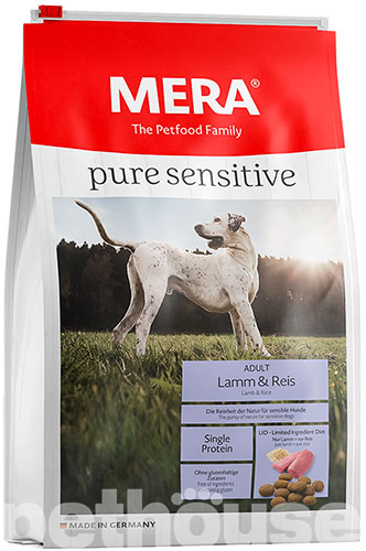 Mera Pure Sensitive Dog Adult Lamm & Reis