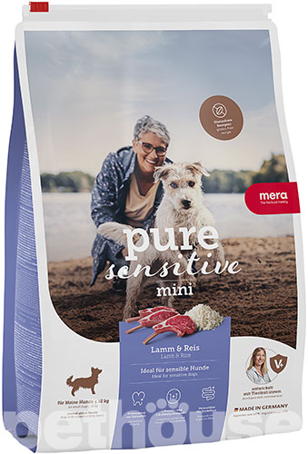 Mera Pure Sensitive Dog Adult Mini Lamm & Reis
