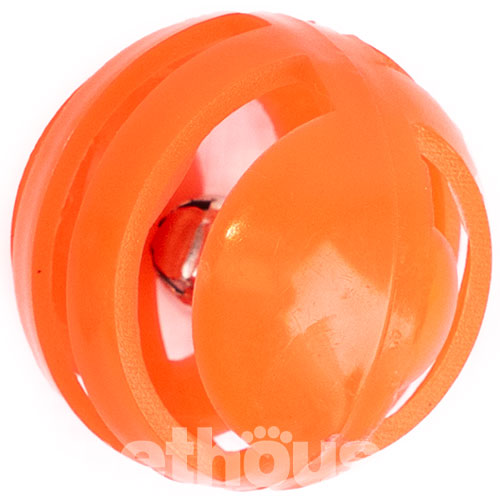 Mini Toys Мячик пластиковый со звоночком для кошек