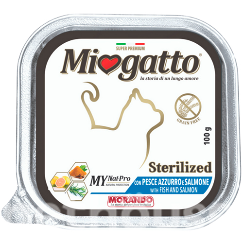 Miogatto Sterilized Fish and Salmon