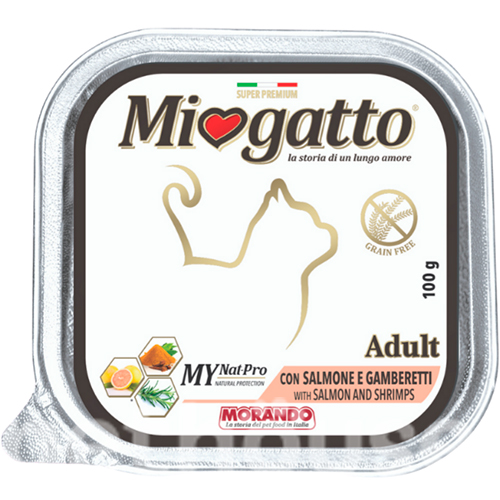 Miogatto Adult Salmon and Shrimps