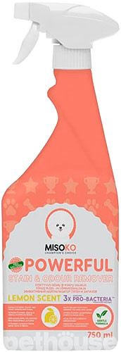 Misoko Средство для удаления пятен и запахов, с ароматом лимона