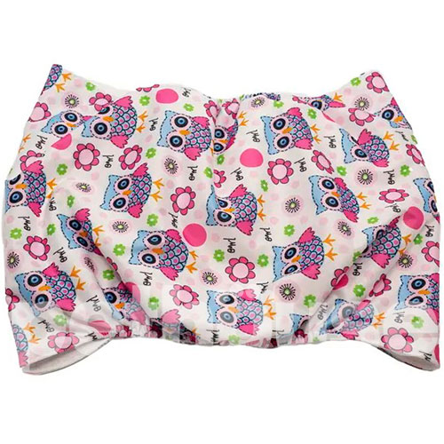Misoko Многоразовый подгузник "Совы" для кобелей