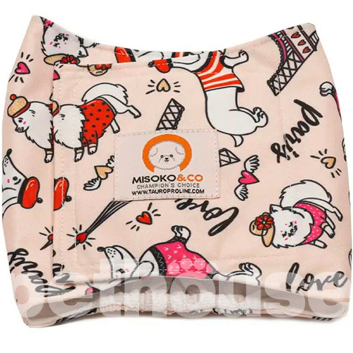 Misoko Многоразовый подгузник "Франция" для кобелей