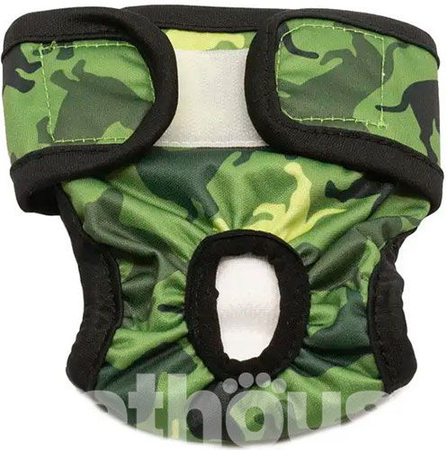 Misoko Многоразовый подгузник "Камуфляж" для собак