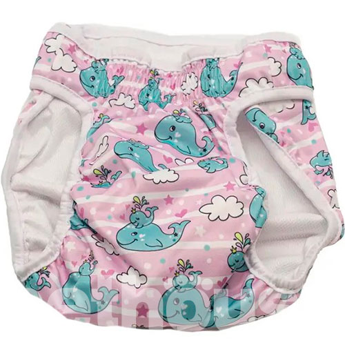 Misoko Многоразовый подгузник "Киты" для собак