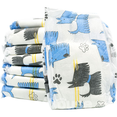 Misoko Подгузники "Щенки" с ароматом лимона для кобелей