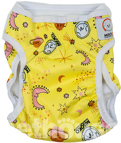 Misoko Набор многоразовых подгузников "Фантазия" для собак, 3 шт