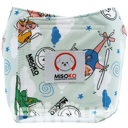 Misoko Набор многоразовых подгузников "Вояж" для кобелей, 3 шт