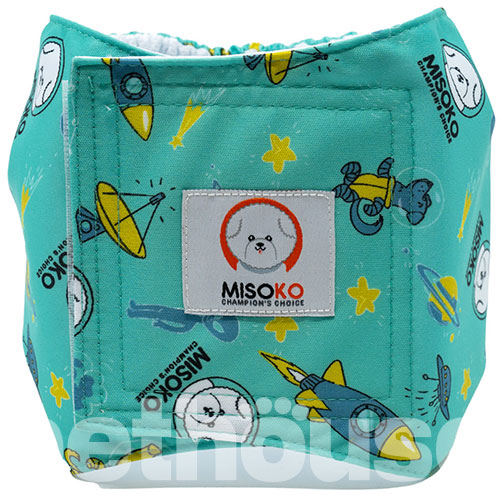 Misoko Набор многоразовых подгузников "Сокровище" для кобелей, 3 шт