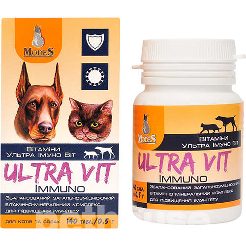 Modes Ultra Vit Immuno Витаминно-минеральный комплекс для собак и кошек